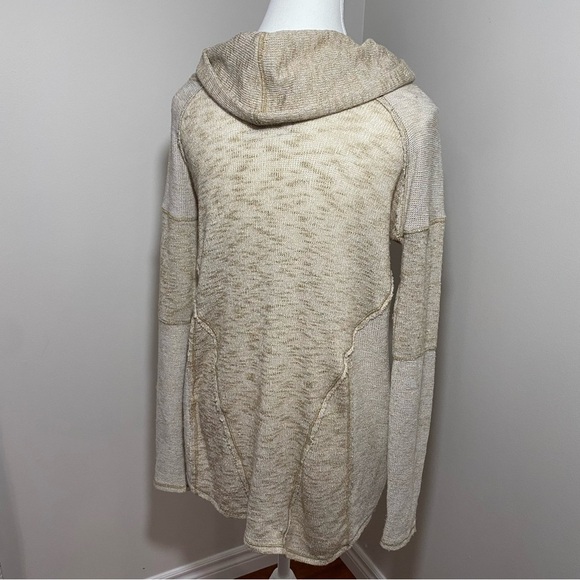 We The Free Tan Cowl Neck Sweater xsmall - Picture 11 of 12